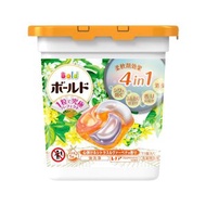 P&G Bold 4in1 4D凝膠球 含柔軟劑的洗衣液球 柑橘馬鞭草味 11粒盒裝 平行進口