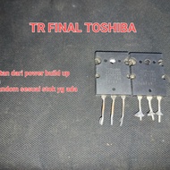 1set transistor final bekas toshiba C5200 C 5200 ORIGINAL cabutan tr
