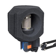 BT Foam Microphone Cover Vocal Isolation Cabin Microphone Windscreen Soft Foam