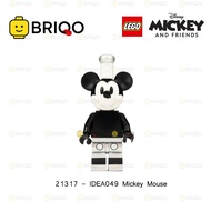 [BRIQO] LEGO Disney # IDEA049 21317  Mickey and Minnie minifigure 21317 - idea049 Mickey Mouse