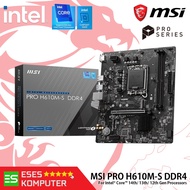 MSI PRO H610M-S DDR4 mATX Intel LGA 1700 Motherboard