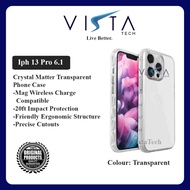 [VistaTech] Laut Crystal Matter Polar Phone 13 Pro 6.1 Case Ultra Tough Slim Casing