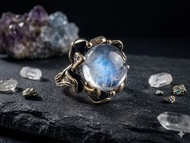 藍針水晶球 S925 銀飾