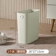 Corner Trash Bin Bathroom Narrow Household Kitchen No Cover Small Rectangular Toilet Gap Special Pap