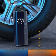 digital display portable electric air pump for car tires: wireless, compact, and efficient inflation solution