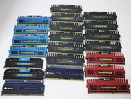 Ram CORSAIR VENGEANCE  4GB  DDR3-1600MHz 240Pin DIMM 2Rx8  RAM สำหรับ PC แรมมีซิงค์ระบายความร้อนอย่า