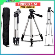 Termurah Makassar TRIPOD 1 METER 3110 HP DAN KAMERA UNIVERSAL