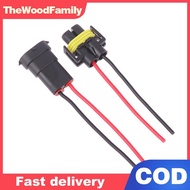 TheWoodFamily Foglight Light Bulb Lamp 1/2PCS H8 H9 H11 Male To Female Socket Plug Adapter Connector