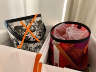 生日禮物 Hermes petit h So small bag 盲盒 帆布 水桶袋 菜籃子 canvas picotin basket bucket picotin bag tote
