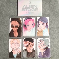 Alien Stage [ALNST] Photocard - Official Pc ver [Mizi Sua/ Wound/ Hyuna/ Ivan/ Till/ Wound/ ] ALIENS