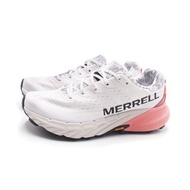 MERRELL AGILITY PEAK 5輕量戶外越野慢跑運動鞋 女鞋-粉白色