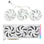 *T129215BU CF1015U12D RTX4080 4090 GPU Fan for Asus Rog Strix GeForce RTX 4080 RTX 4090 White OC Ver