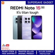 Redmi Note 15 5G Smartphone | 8GB RAM + 256GB ROM | Original Xiaomi Malaysia