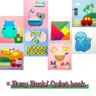 Busy book/ Quiet book/ Activity book/ Travel book/ Soft book