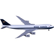 NGmodels 1: 400 Airplane Model UK Overseas Airlines Boeing 747-8F G-BOAC Brand New Free Shipping