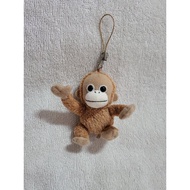 Authentic Baby Coco the Orang Utan Ape Plush Soft Toy Bag Charm / Hanger / Keychain