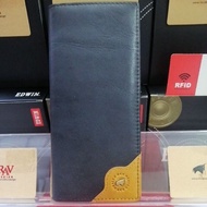 RAV DESIGN ORIGINAL RFID GENUINE LEATHER EXTRA LONG WALLET17Compartmet 13Card Holder 4Pocket Money 💵