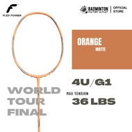 FLEX POWER World Tour Final Candy Series Badminton Racket | 4UG1 | Max Tension 36lbs | Raket