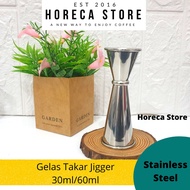 Horeca Stainless Jigger 30/60 Measuring Cup 1oz 2oz