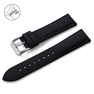 18mm 19mm 20mm 21mm 22mm Canvas Nylon Watch Strap Waterproof Sport Silicone Rubber Watch Bands Qucik