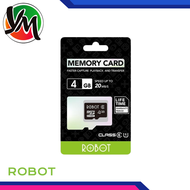 MICRO SD ROBOT 4GB Memory Card