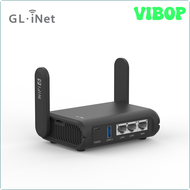 VIBOP Gl. Inet GL-AXT1800 (Leisteen Bijl) Wi-Fi 6 Gigabit Reisrouter, Client & Server, Openwrt, Adgu