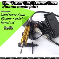 Bor Tuner Mini Custom Motor Mesin Jahit / Mini Die / Bor Tangan / Mini Die Grinder Set/6mm