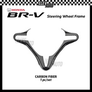 Honda BR-V BRV Steering Wheel Frame Trim Carbon Black Interior Accessories