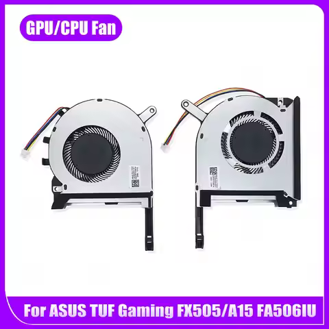Laptop CPU GPU Cooling Fan Cooler Radiator for ASUS TUF Gaming FX505 A15 FA506IU FX506 FX506LU FX506