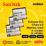 Sandisk 64/128/256GB Extreme Pro Cfast 2.0 CompactFlash Memory Card