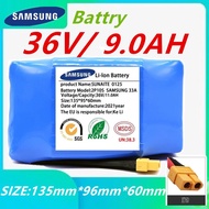 36V Battery Packs 9000mAh 9.0Ah Rechargeable Lithium ion battery for Electric Self Balancing Scooter