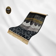 Albeit Large Embossed Prayer Rug Kiswah color 70 x 107 Thick Soft