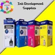 Brother BT 6000 and BT 5000 Genuine Ink Bottle Set of 4 Black,Cyan,Yellow,Magenta BT5000 BT6000