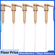 5 Pcs Coffee Milk Tea Dispenser Syrup Pump Black Liquid Dispenser for  Syrup 8Ml Juice Bottle Dispen