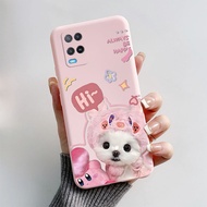 เคส CPH2239แฟชั่นสำหรับ OPPO A54 4G ฝาครอบป้องกัน TPU แบบอ่อนและบางลายผีเสื้ออวกาศสำหรับ OPPOA54 202