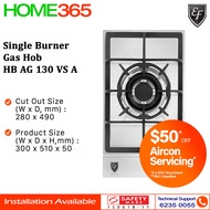 EF Single Burner Domino Hob HB AG 130 VS A