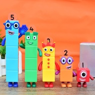 5 Pcs Number Block Number Block Hand2mind Mainan Math Linking Cube Puzzle