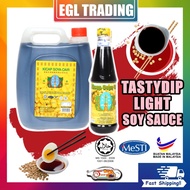 🇲🇾Ready Stock🇲🇾TastyDip Kicap Soya Cair/ Light Soya Sauce 酱青酱油 630ml/5kg