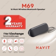 Havit M69 Bluetooth 16 Watt Wireless Bluetooth Speaker With Dual Strong Bass Surround Sound