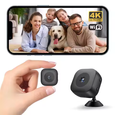 2026 New 4K Mini WiFi Camera IP/AP Remote Surveillance Portable Motion Detection Camera Smart Home S