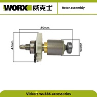 Worx Wu386 Lithium Brushless Electric Hammer Original Parts Rotor Stator Battery Charger Gear