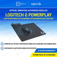 Logitech G Powerplay Lightspeed Wireless Charging System Mouse Pad G703 G903