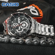 CASIO Watch For Man EFR539 Original Japan Stainless Casio Edifice Watch For Men Teens Boy Silver COD