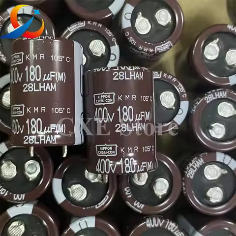 2PCS KMR 400V180UF Volume 22X30MM NCC Electrolytic Capacitors EKMR401VSN181MP30S 180UF 400V NEW