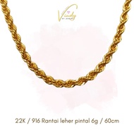 VINDYMY 916/22K CHAIN / RANTAI LEHER PINTAL 60CM