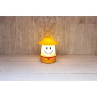 【SPICE】日本 戶外/室內兼用 微笑LED提掛燈(露營燈)- 蒲公英黃