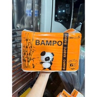 (Wholesale) Pack of 12, Lot of 6 Rolls of BAMPO PANDAS Toilet Tissue Rolls TYPE 1 _ PACKAGING WEIGHT