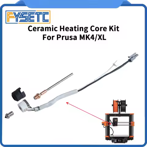 For Prusa MK4/XL Ceramic Heating Core Kit High Temperature Resistance Fasting Heating 3d Printer Par
