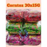 Corntoz Chili Cheez,Smoky BBQZ,Hot & Spicy 15G
