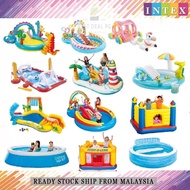 BestDeal INTEX Theme Children Kids Swimming Pool with Slide Playground Kolam Renang Budak Inflatable